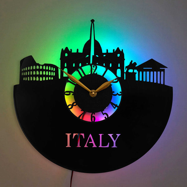 Italy Wall Clock Italy Decor