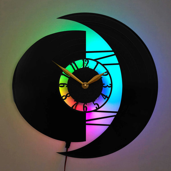 Moon Wall Clock Moon Decor