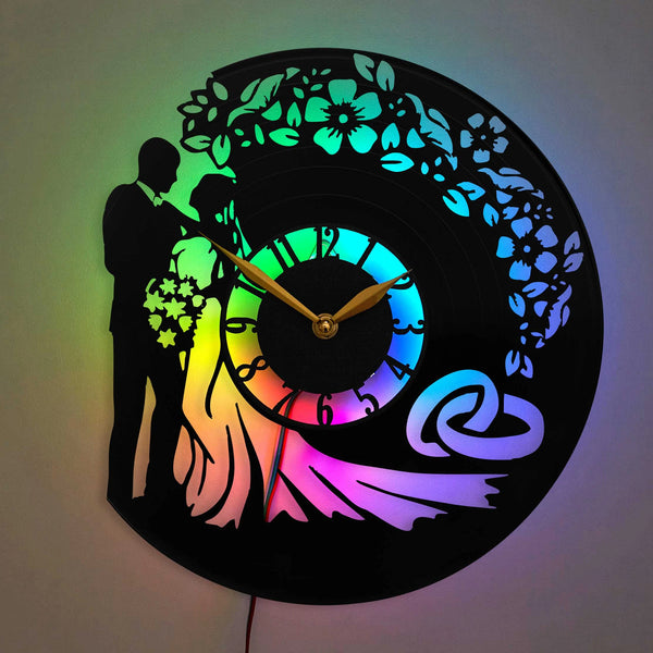 Wedding Clock Anniversary Clock Anniversary Gift