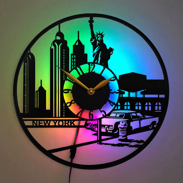 New York Clock, New York Decor, New York Gift