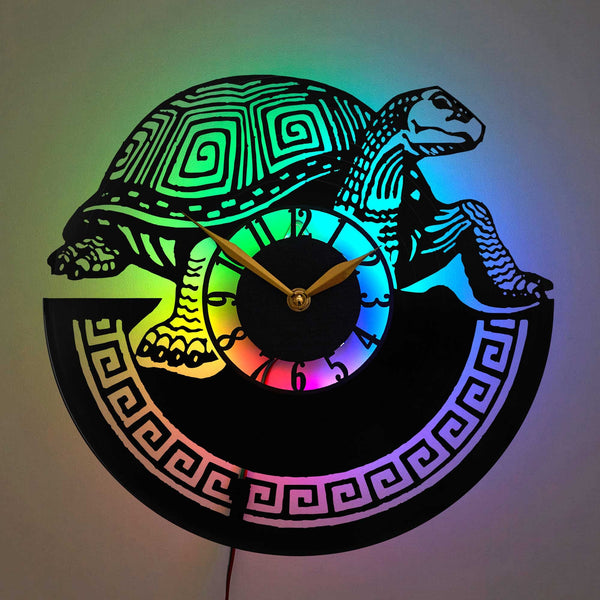 Turtle Wall Clock, Turtle Gift, Animal Lover Gift