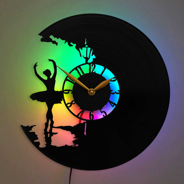 Ballet Clock, Dancing Clock, Ballet Dancer Clock
