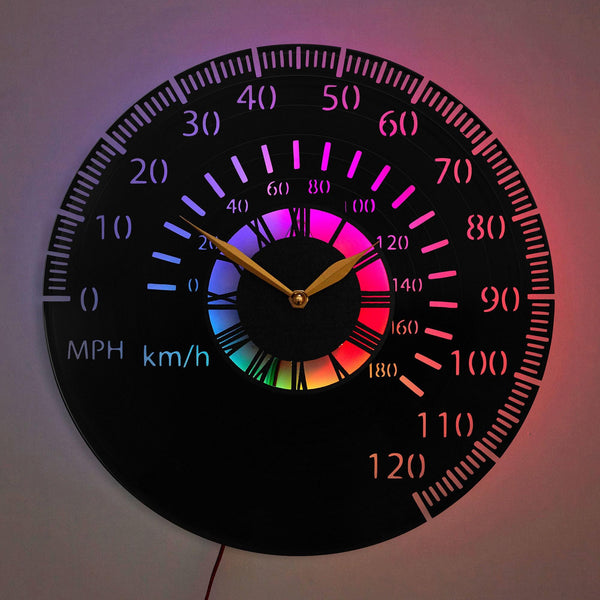 Mechanical Tools Wall Clock, Speedometer Wall Clock, Car Enthusiast Gift, Gift for Car Lovers, Mechanical Tools