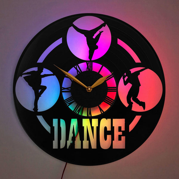 Hip Hop Wall Clock, Dance Clock, Dancer Clock, Inspirational Clock, Hip Hop, Dance