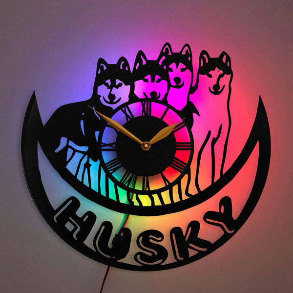 Husky Clock